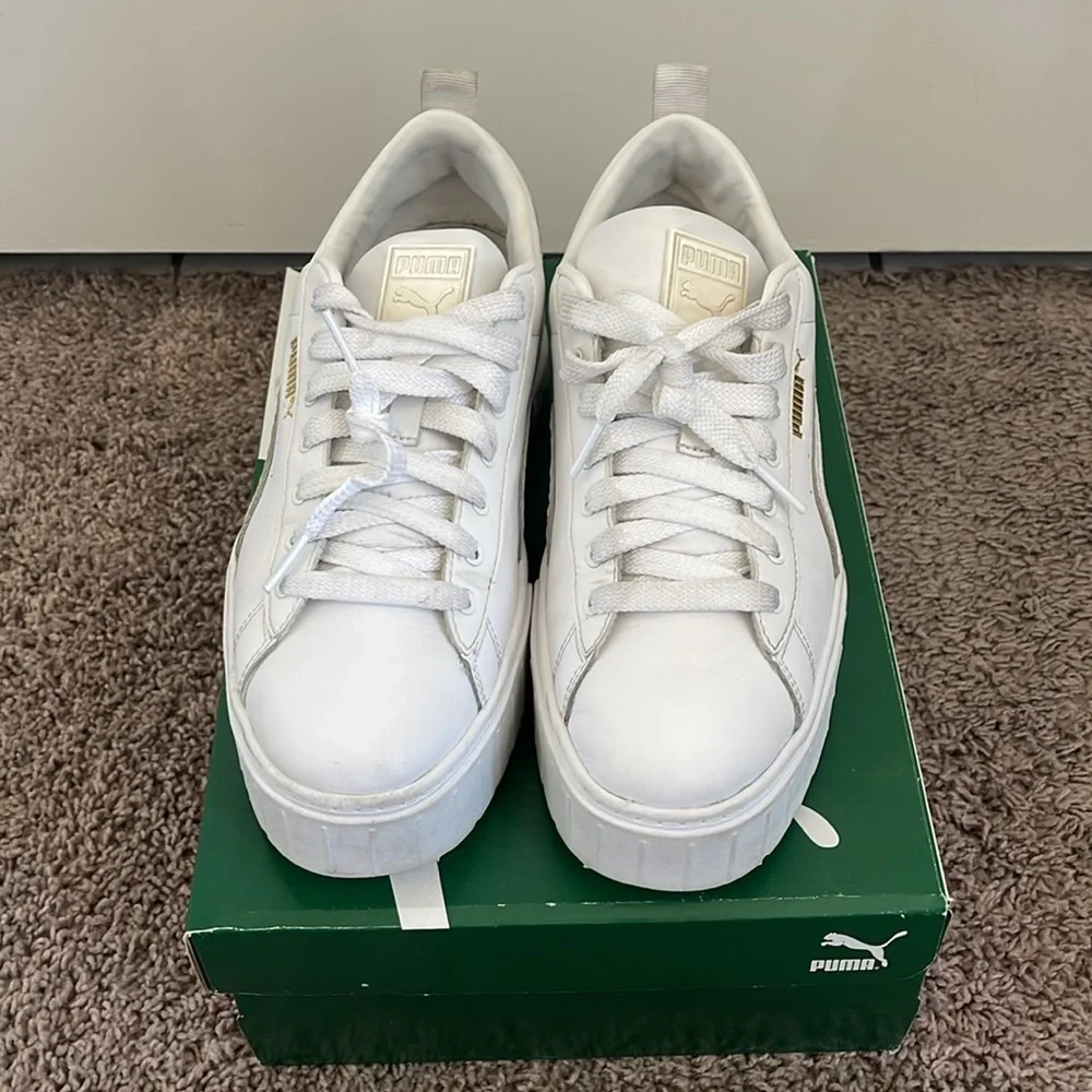 White Puma Mayze Classic Women’s size 10 - Picture 5 of 9
